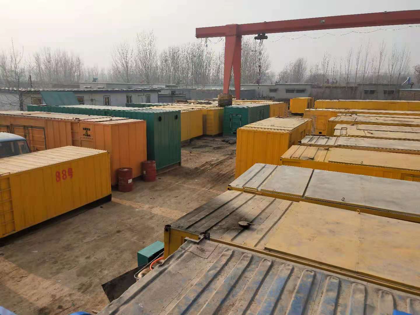 北林租赁发电机-灰尘、风沙对柴油发电机组造成哪些不良影响？