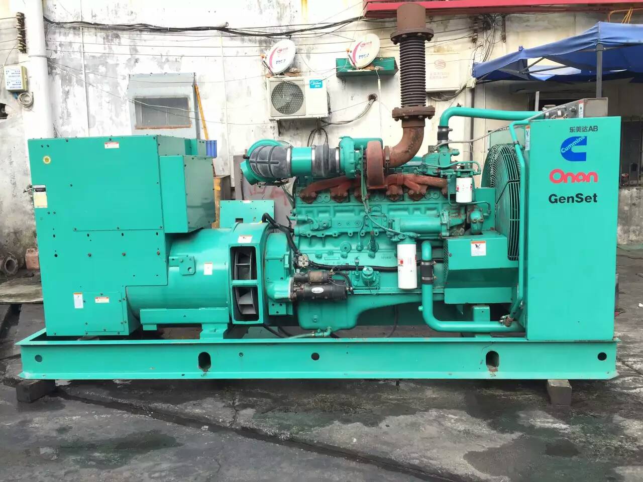 北林租赁发电机-柴油发电机不正常冒烟的原因