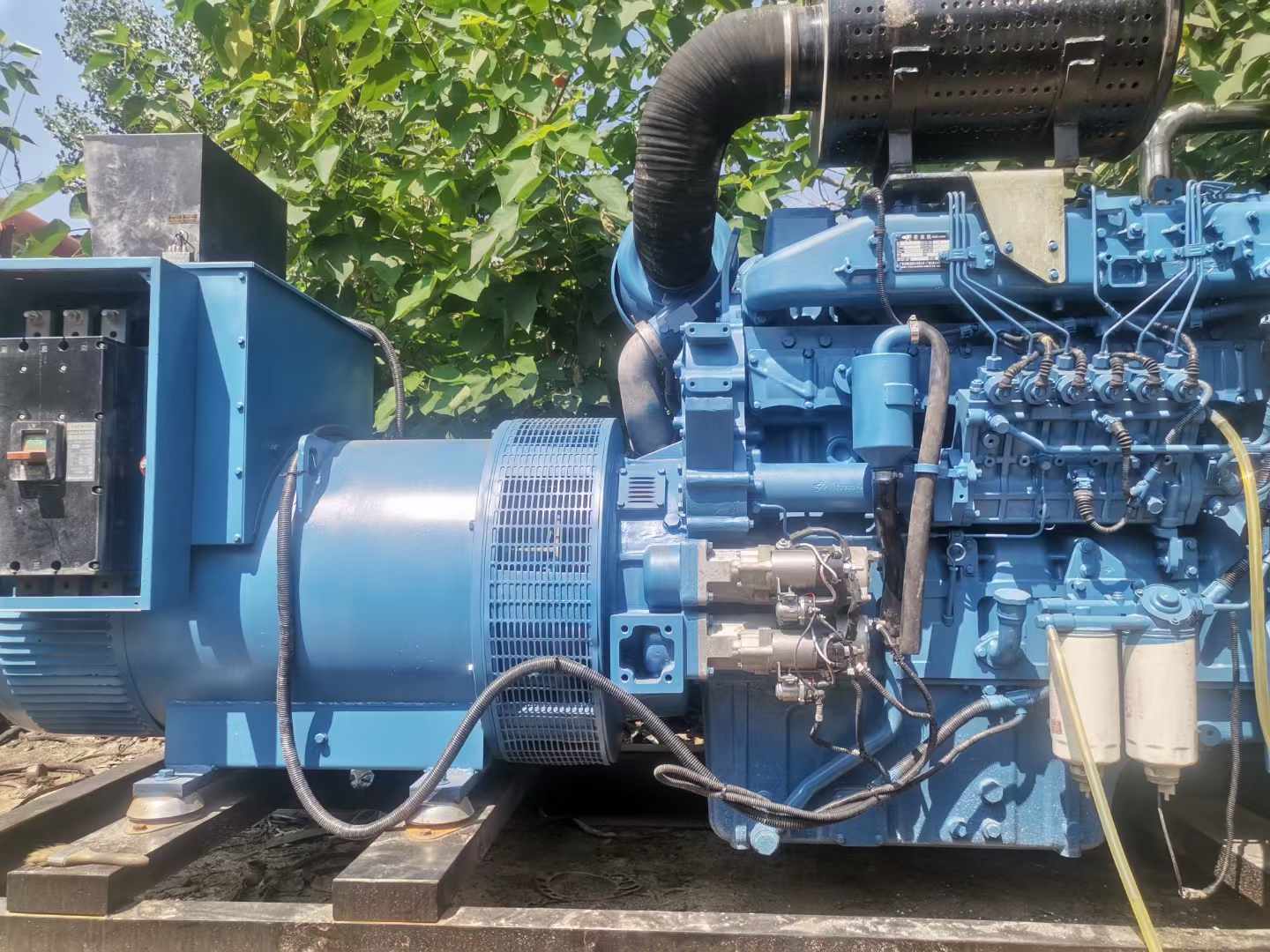 北林详细说明降低 800kW 柴油发电机输出电流波动的方法